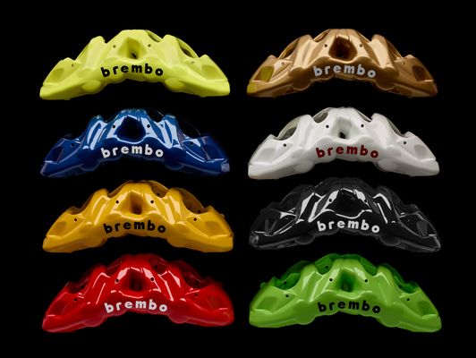 Brembo ha reso il colore un elemento distintivo delle pinze freno