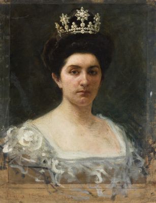 Ritratto della regina Elena di Montenegro