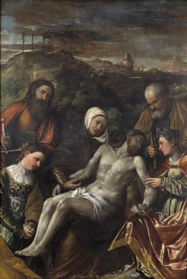 Pietà con San Paolo, san Giuseppe e le pie donne