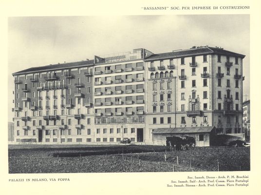 Complesso di edifici in via Foppa a Milano