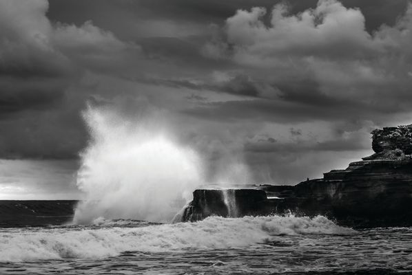 Indonesia Stormy Ocean