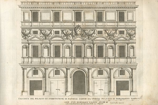 Facciata di Palazzo Branconio