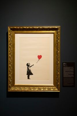 Girl with balloon