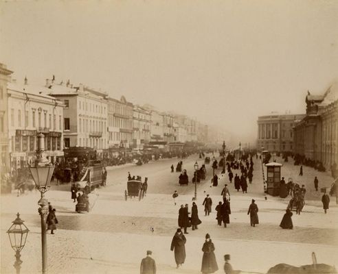 La Prospettiva Nevskij a San Pietroburgo