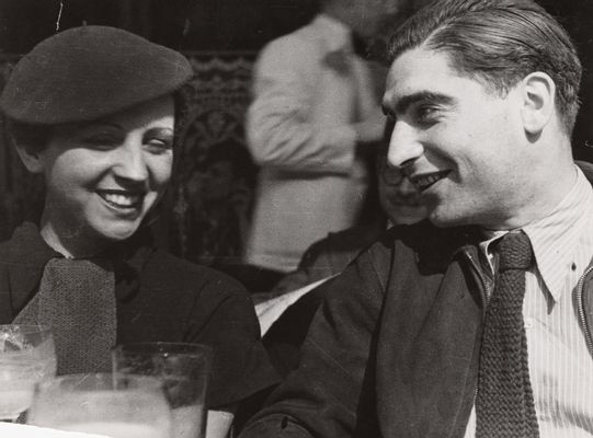 Gerda Taro e Robert Capa