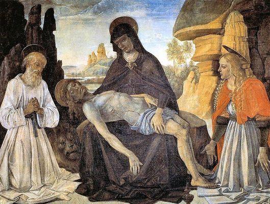 Pietà con San Girolamo e Santa Maria Maddalena