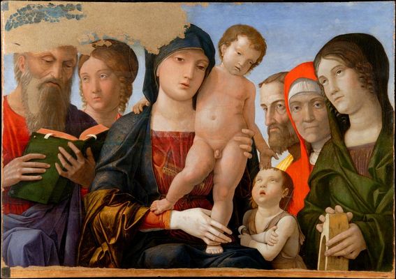 Madonna con il Bambino e sei santi