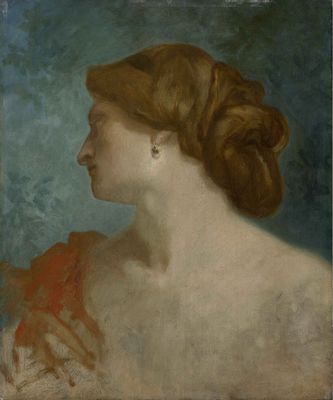 Portrait de femme de profil