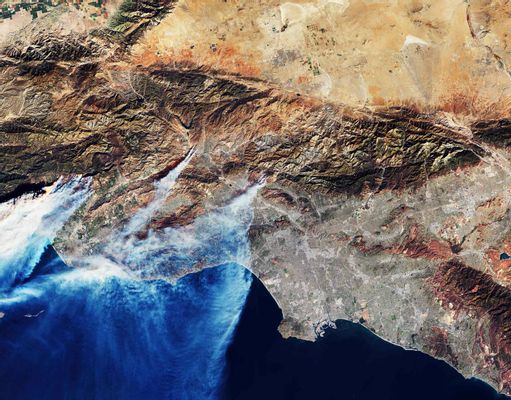 Incendi in California