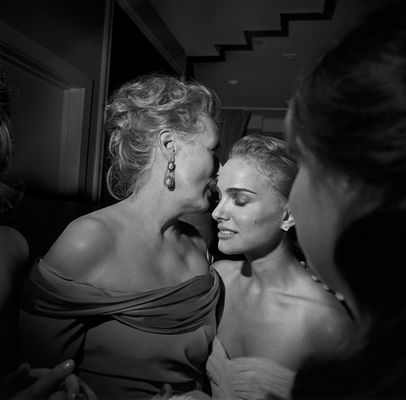 Meryl Streep and Natalie Portman Oscar Party, Los Angeles, February 2009