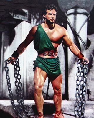 Steve Reeves in Ercole e la regina di Lidia