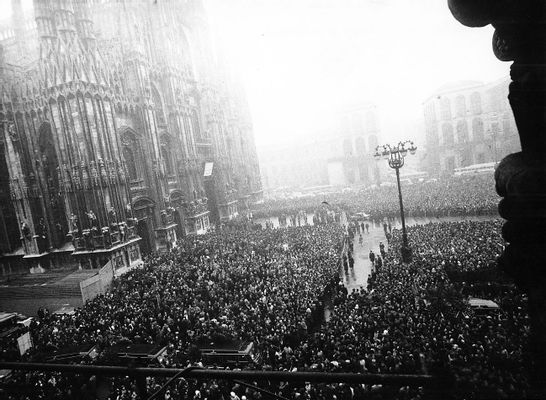 Funerali solenni per le vittime di Piazza Fontana