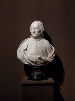 Busto in marmo di Ludovico Antonio Muratori