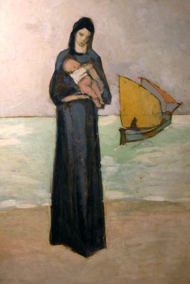 La vedova al mare