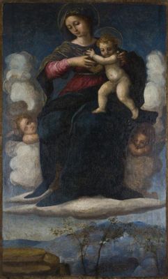 Madonna con Bambino in gloria