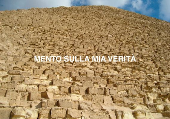 Mento sulla mia verità