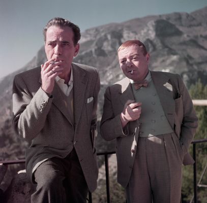 Humphrey Bogart e Peter Lorre