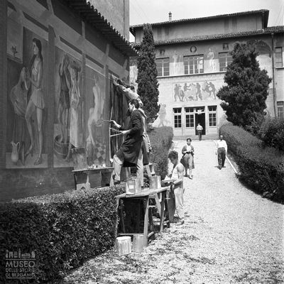 Studenti dell'Accademia Carrara