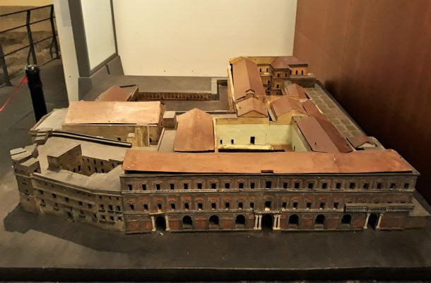 Plastico del Palazzo Reale Nuovo e Vecchio e del Teatro San Carlo