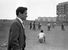 Pier Paolo Pasolini nel quartiere di Centocelle