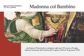 Madonna col Bambino attribuita al Pinturicchio