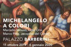 Michelangelo a colori. Marcello Venusti, Lelio Orsi, Marco Pino, Jacopino del Conte