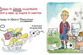 40 anni di Genoa illustrato: volti e goal in punta di matita