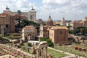 Foro romano e Palatino